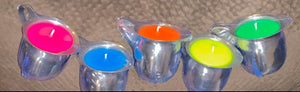 Fluorescent Kettle Candle/Light Sample Kit