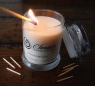 Leather Masculine Fragrance Candle Jar