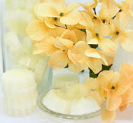 White Powder Wax Melts & Clamshell Melts